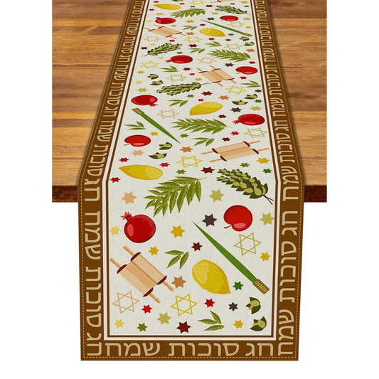 Camino de Mesa Para Sukkot