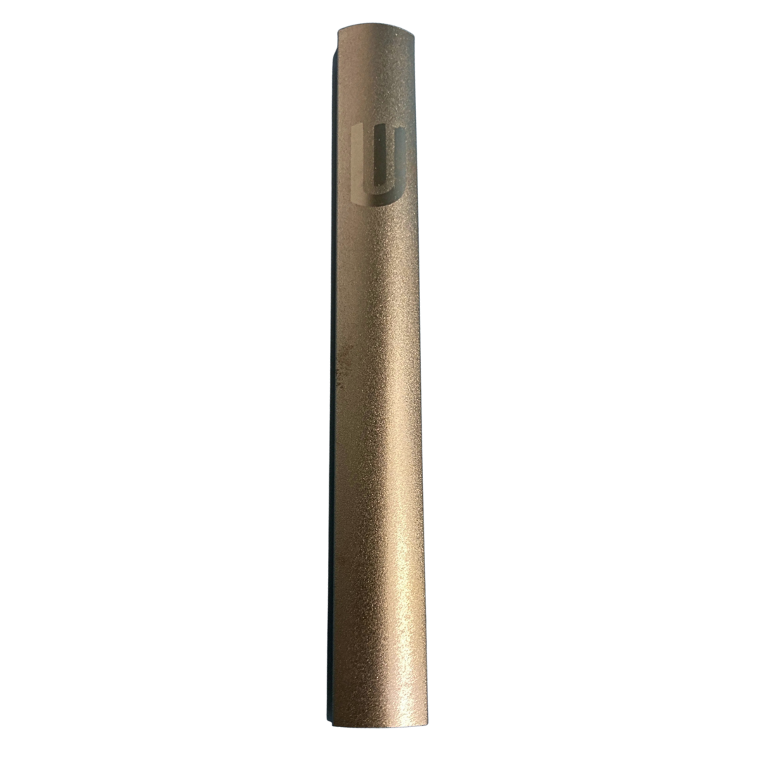 Mezuzah en Aluminio Dorado