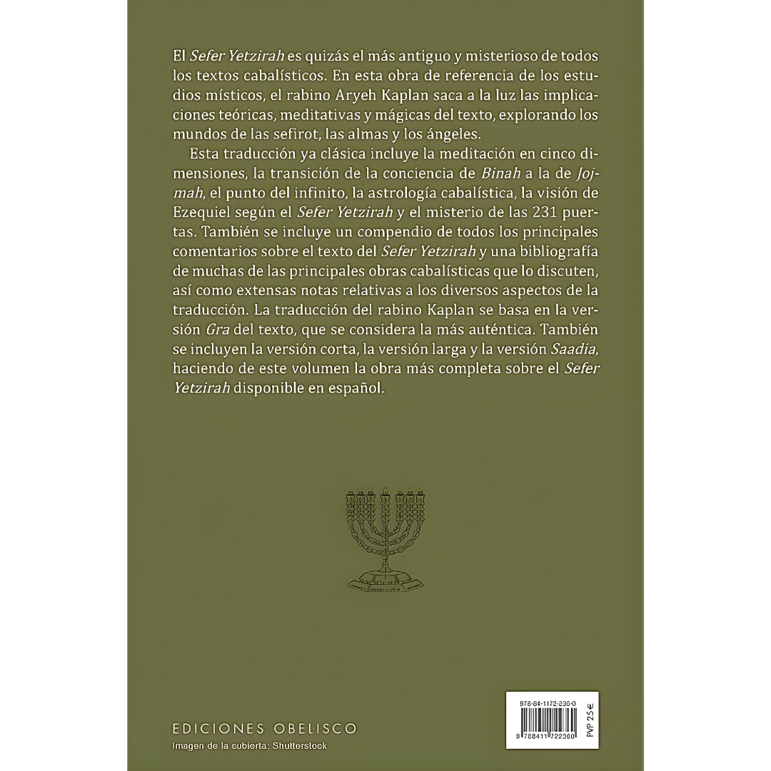 Sefer Yetzirah: El Libro de la Creación - Kaplan