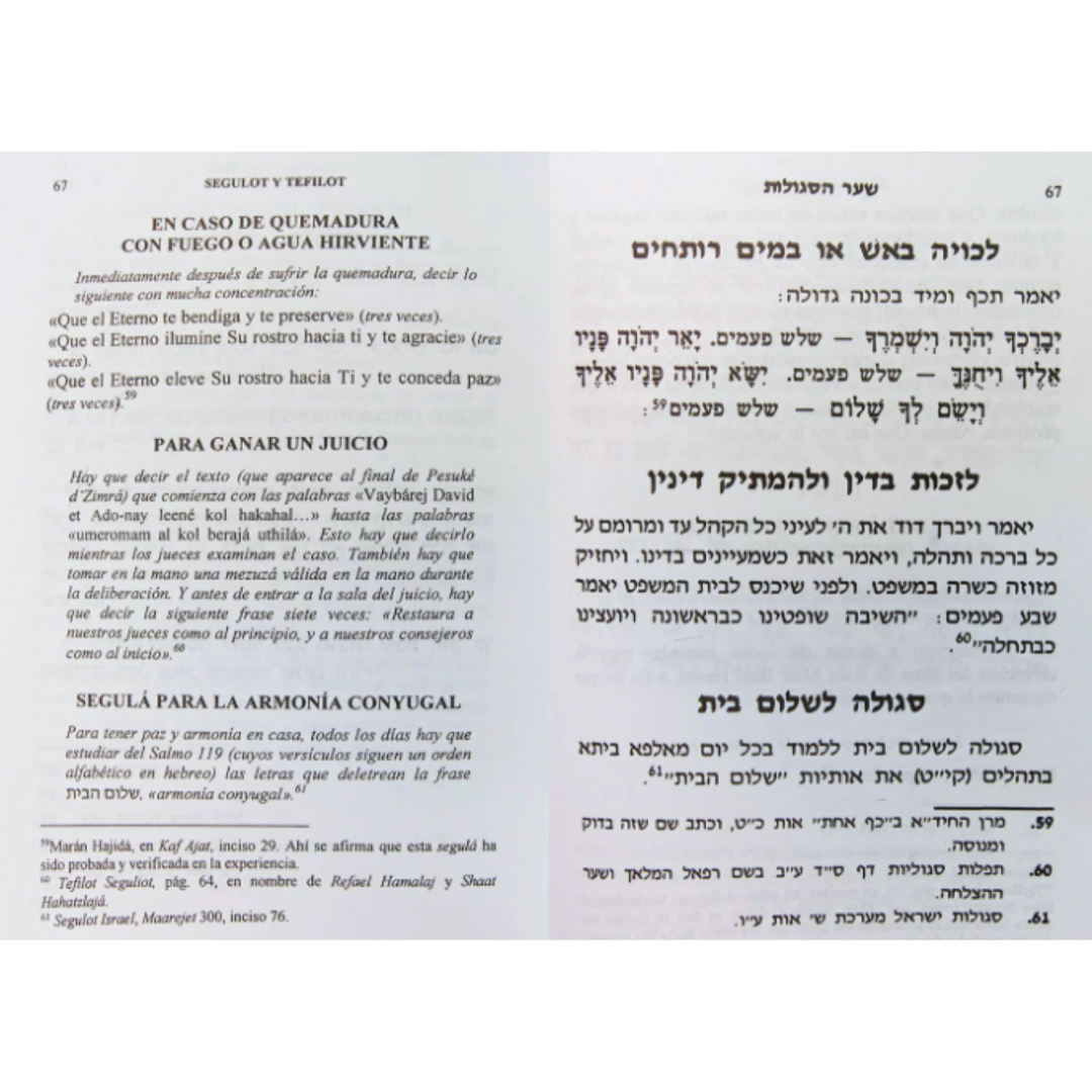 Segulot Y Tefilot - Incluye Tehilim de Regalo