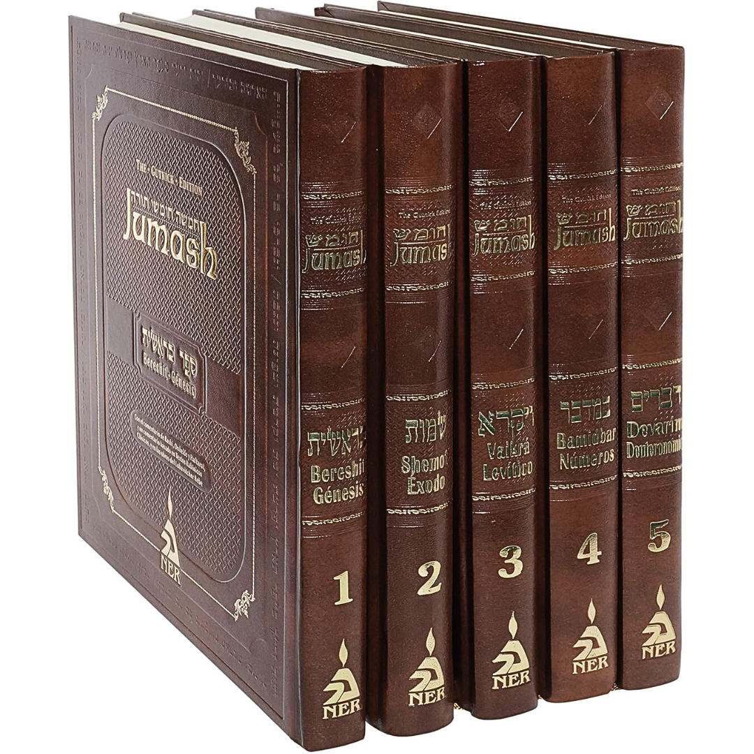 Jumash Gutnick - 5 Vol - Con Jasidut del Rebbe