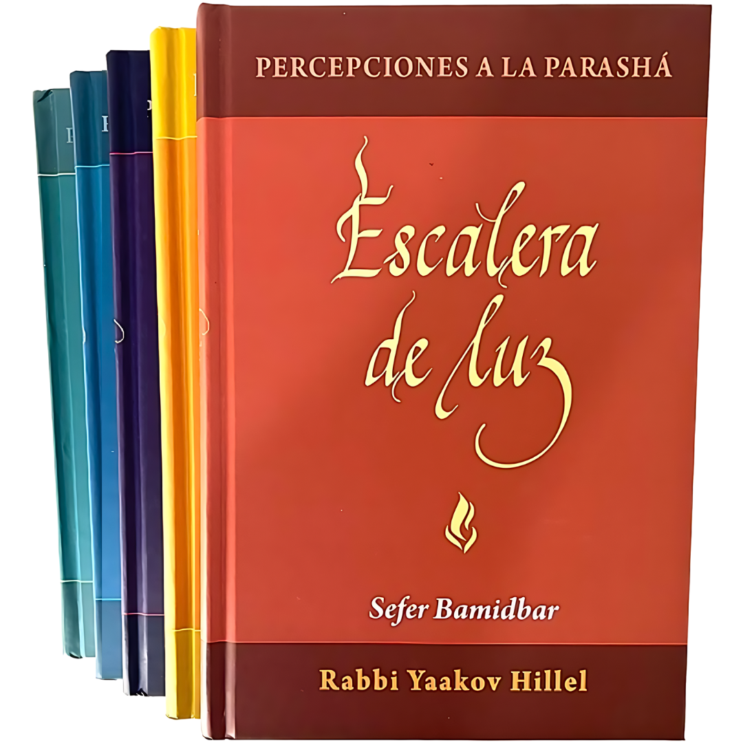 Escalera de Luz: Percepciones a la Parashá - Set de 5 Vol -