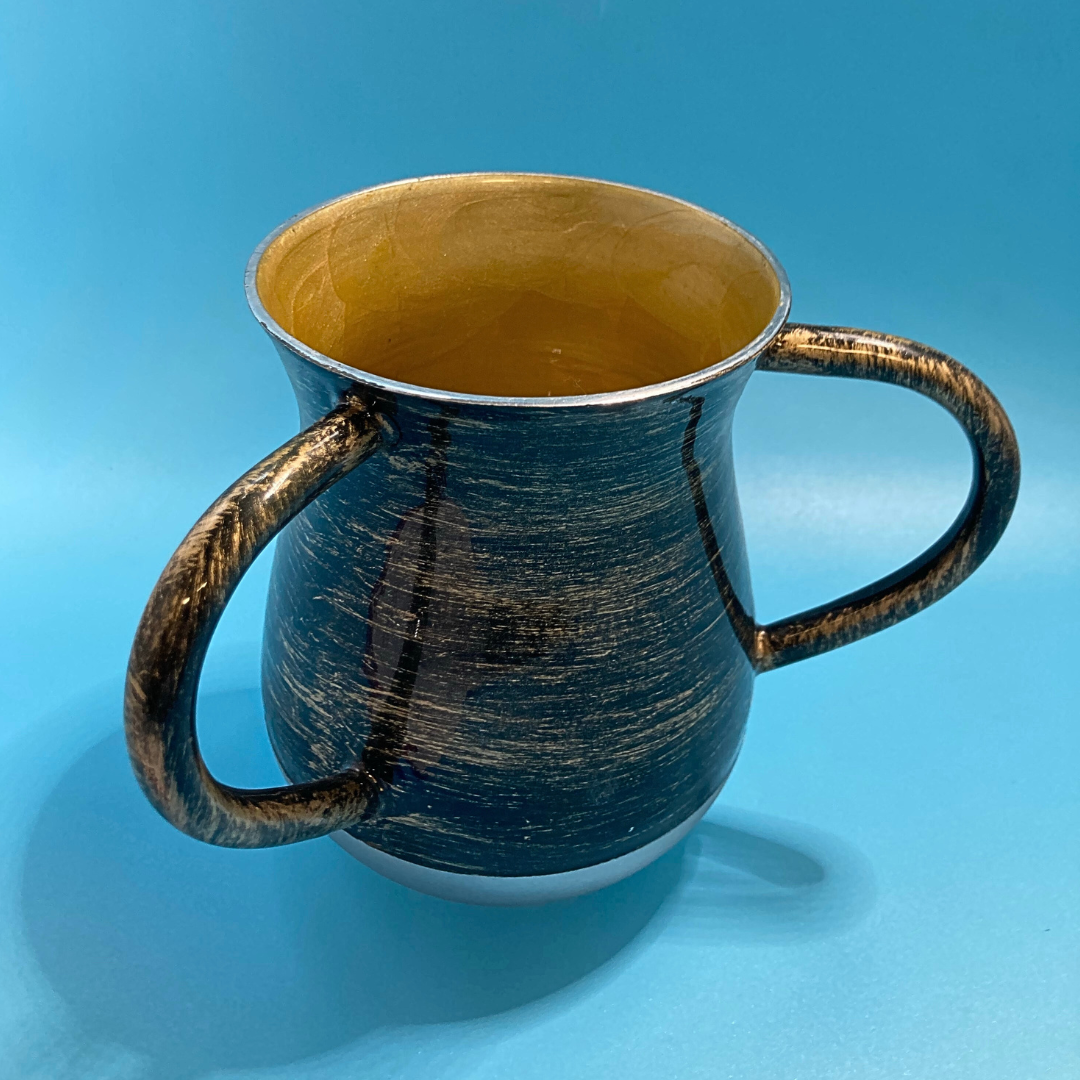 Natla de Aluminio Negro y Dorado