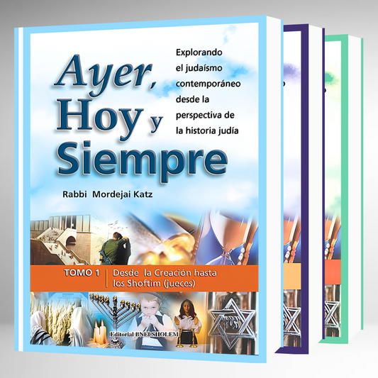 Ayer, Hoy y Siempre (3 VOL) - Historia Judía