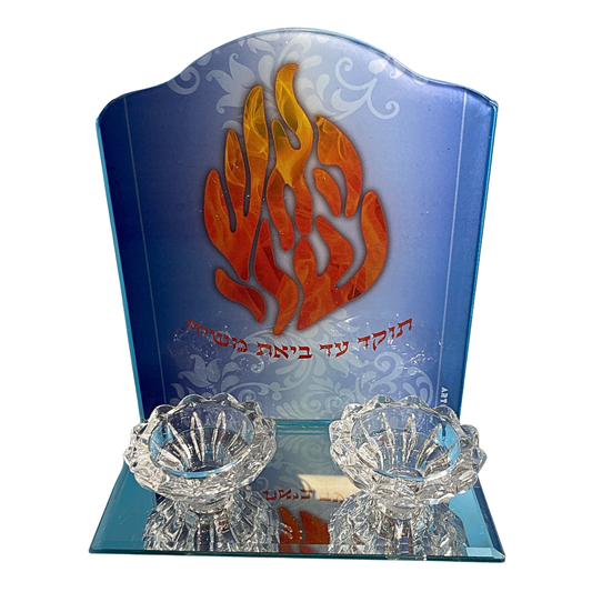 Porta Velas - Sheli Azul -