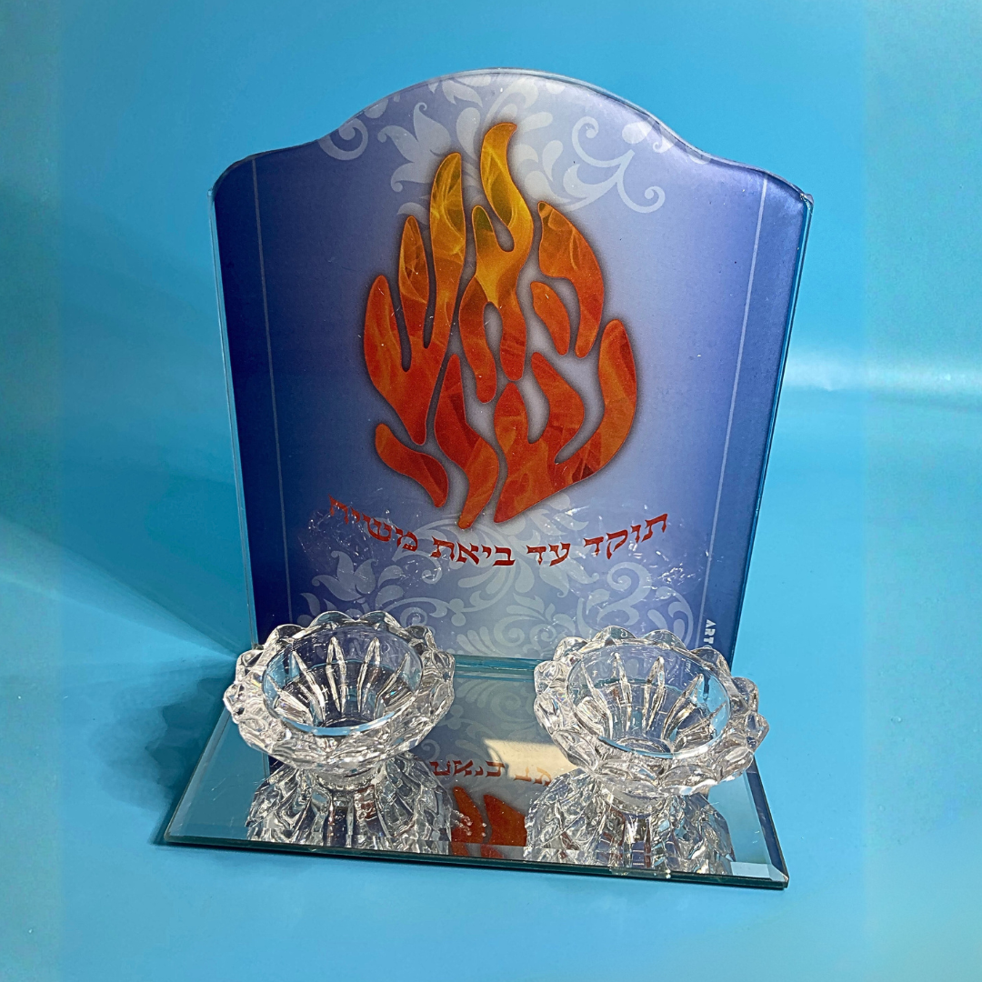 Porta Velas - Sheli Azul -