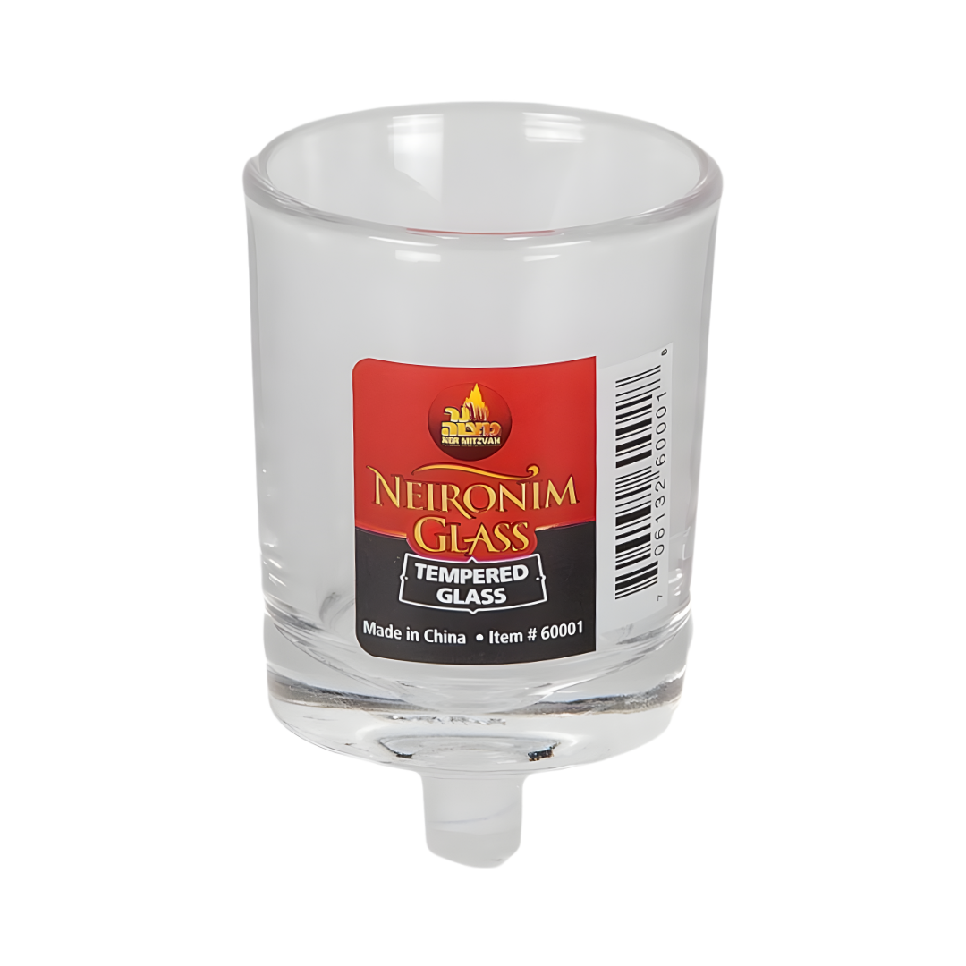 Vasito de Cristal para el Aceite (con Gomita) -1 Unid-