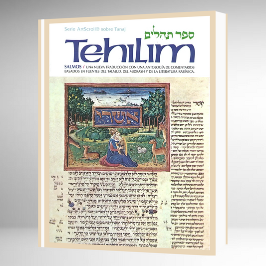 Tehilim - Salmos Comentado ARTSCROLL #1 HEB-ESP