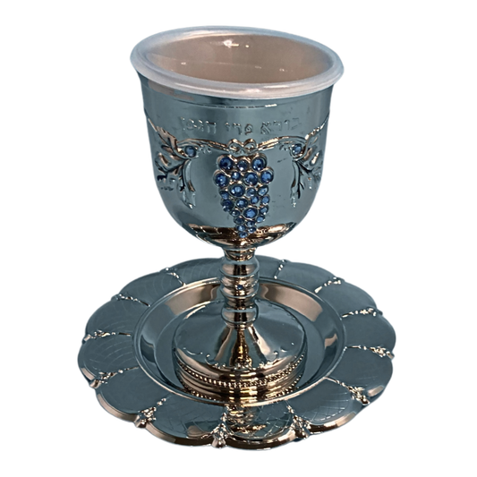 Copa Kidush - Piedras Azules -
