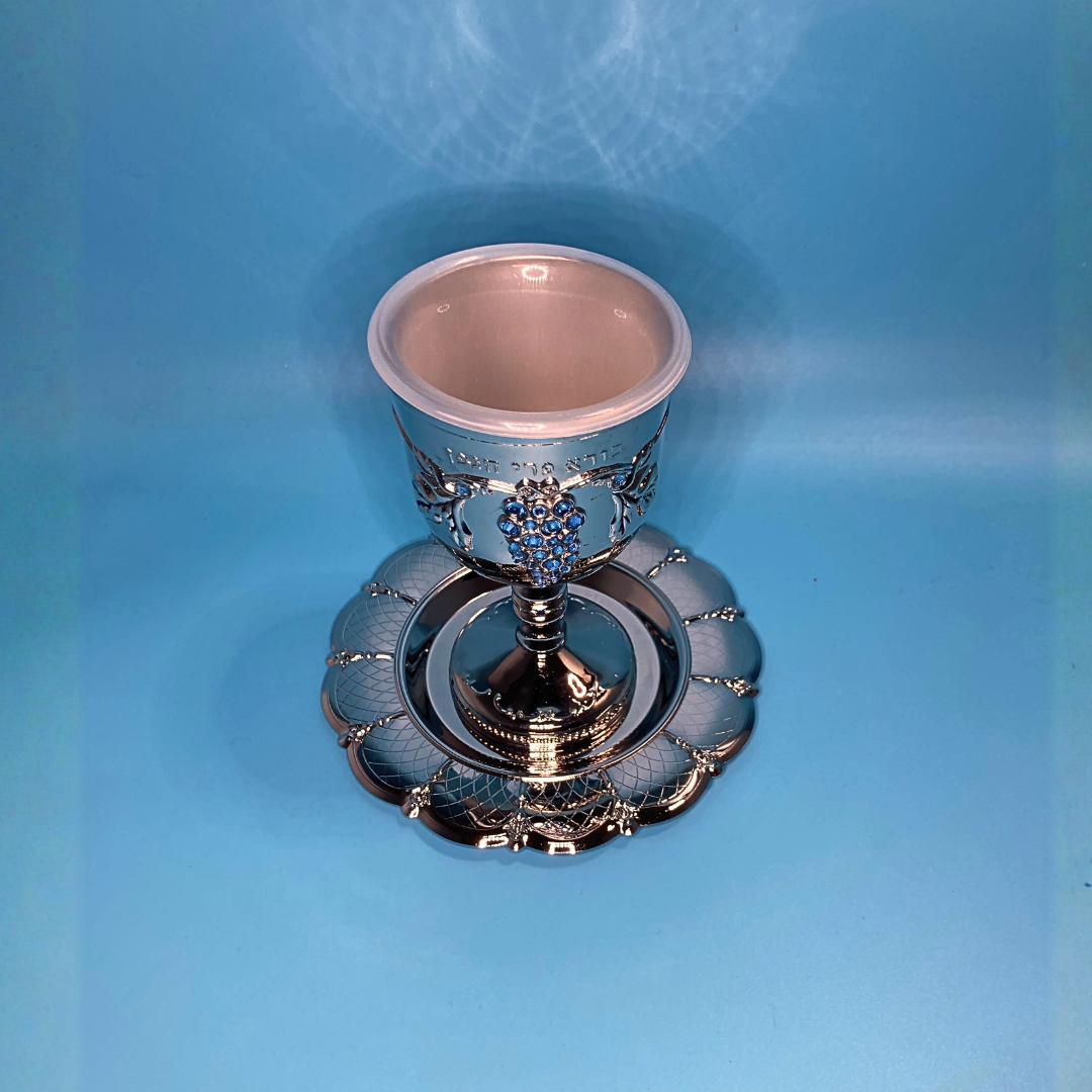 Copa Kidush - Piedras Azules -