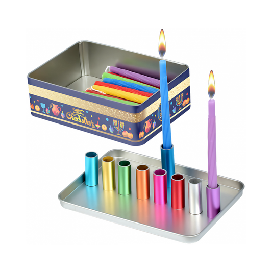 Menorah Para Viaje Velas