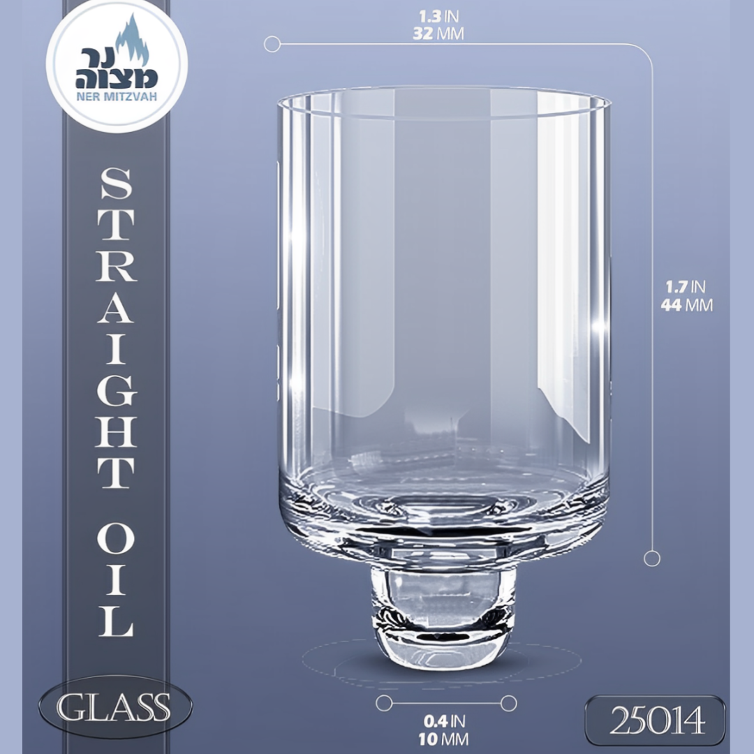 9 Vasitos para la menora de  aceite - Januca