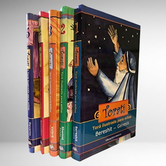Torati biblia judia Ilustrada Para Ninos 5 Libros