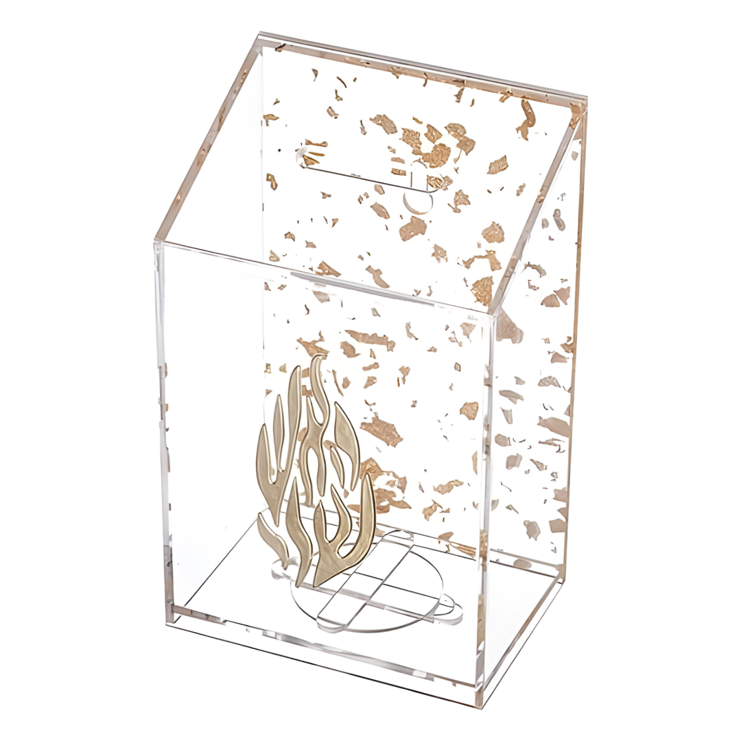 Caja para Tzedakah - Perspex -
