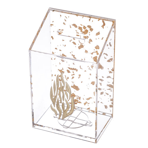 Caja para Tzedakah - Perspex