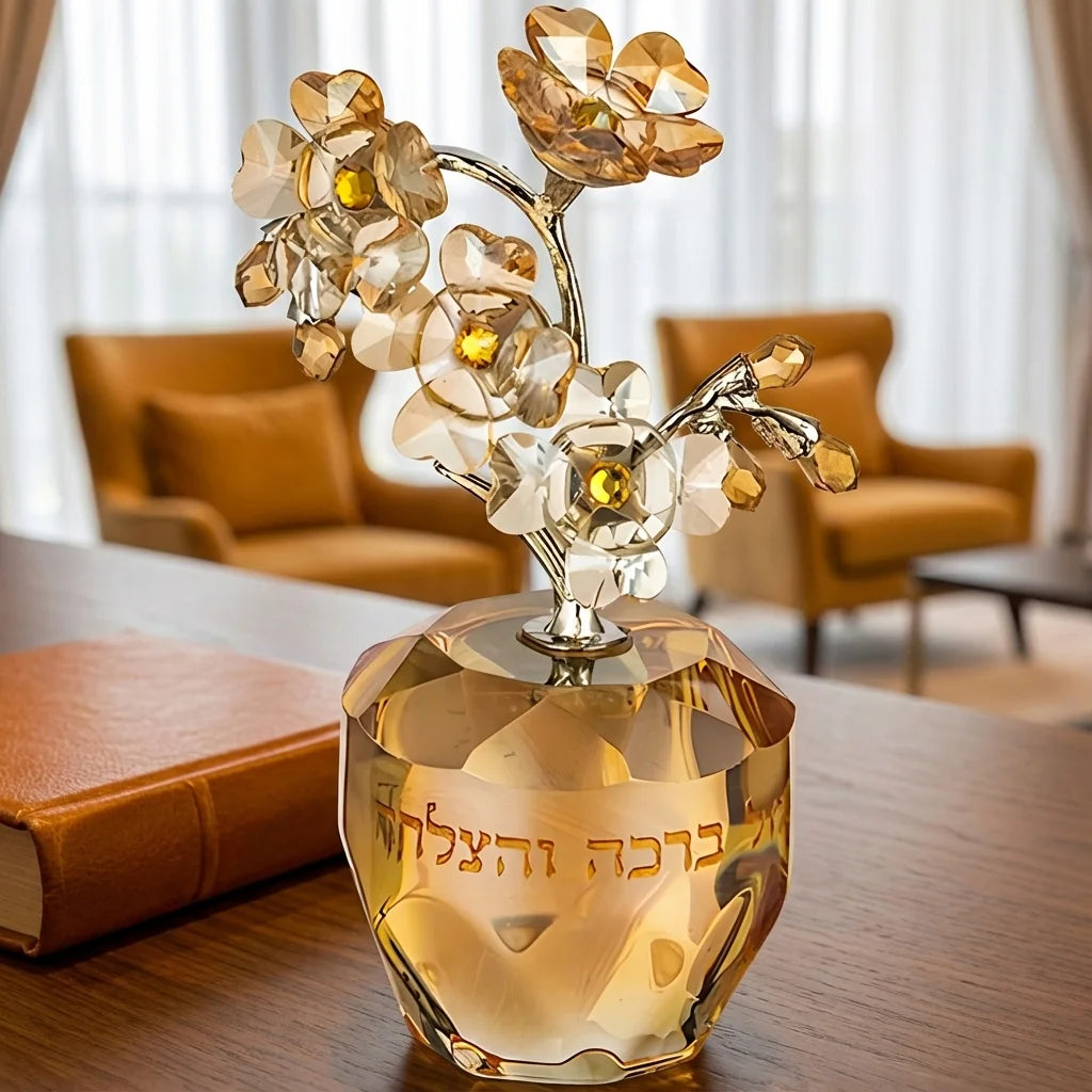 Árbol de Cristal de Bendiciones – una pieza elegante de 11 cm
