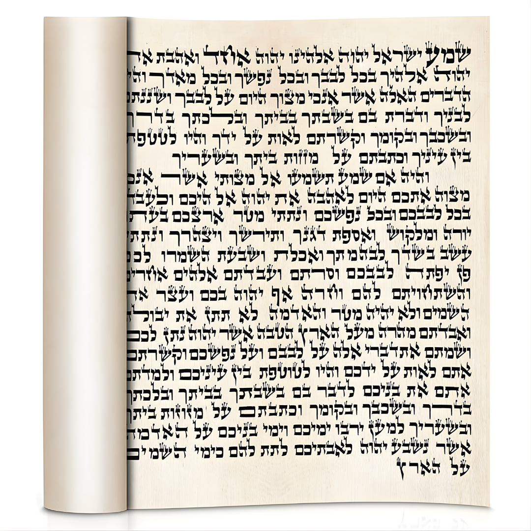 Mezuzah Scroll Kosher -Incluye Cajita de Regalo-