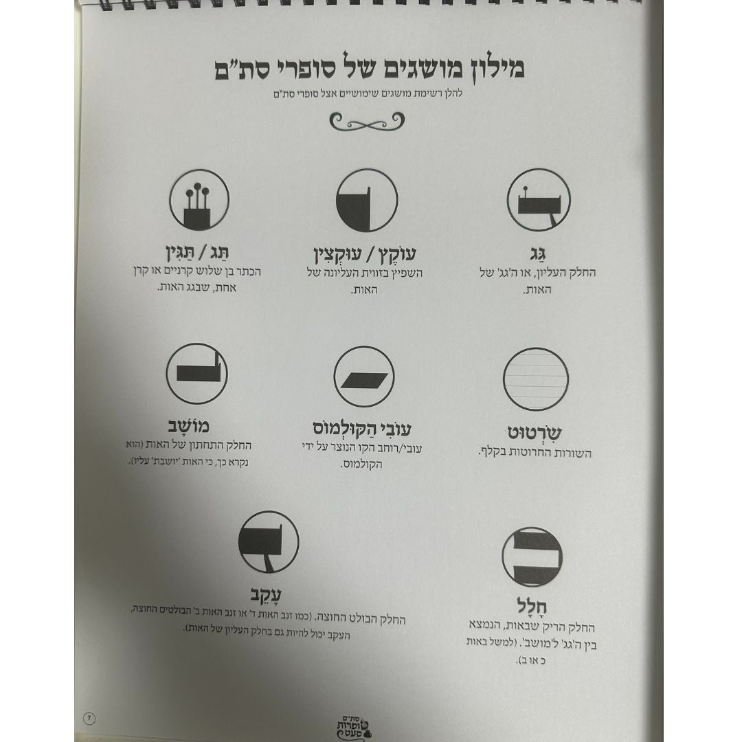 Set Sofer Stam - Escriba incluye pergamino pluma y tinta