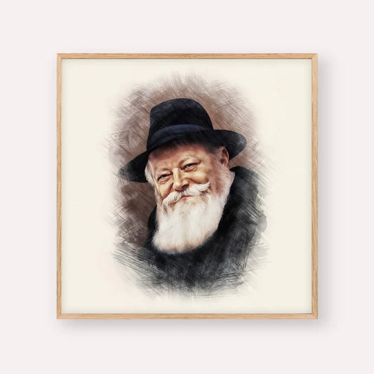 Cuadro Lubavitcher Rebbe