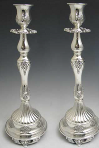 Candelabro elegantes para shabbat