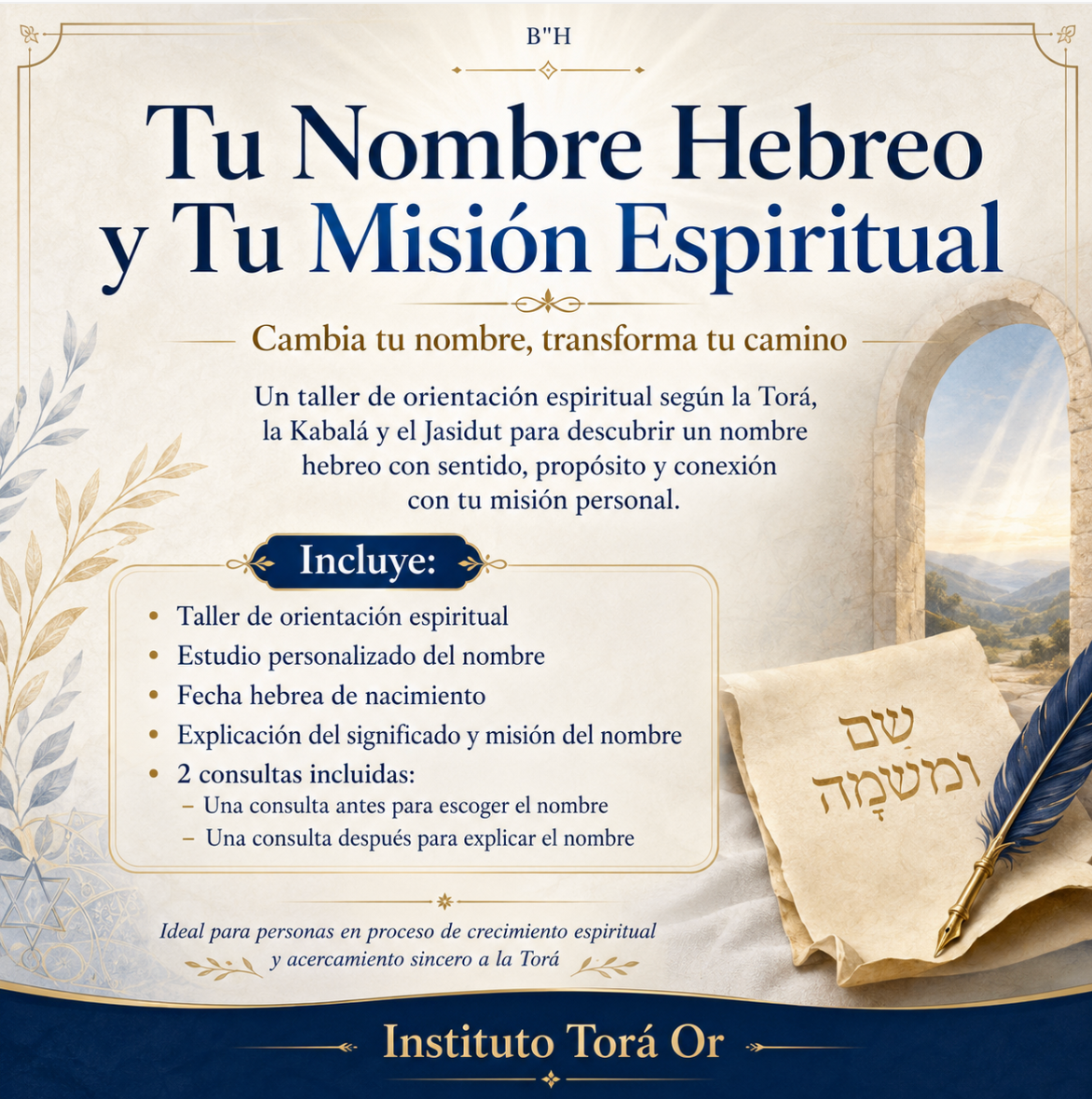 Taller cambio de nombre