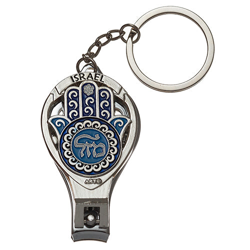 LLavero con hamsa corta Uñas