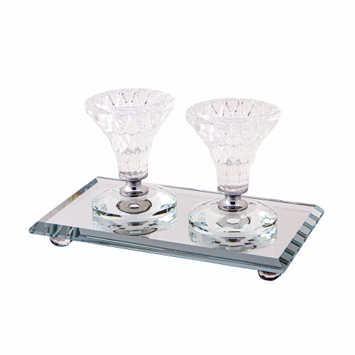 Elegante shabbat candles