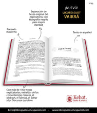 Cargar imagen en el visor de la galería, Likutéi Sijot Vayicra ) - Charlas del Rebe de Lubavitch 3
