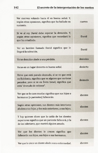 SECRETO DE LA INTERPRETACION DE LOS SUEÑOS,EL