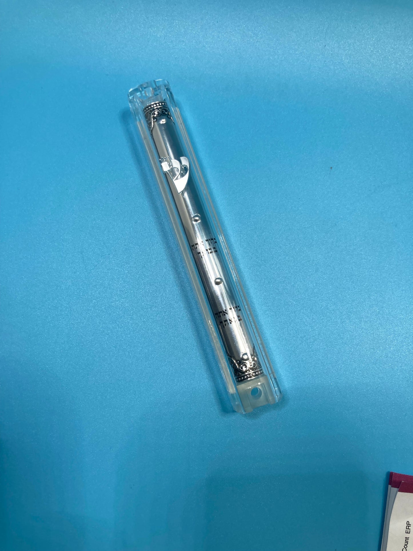 Mezuzah case para la entrada