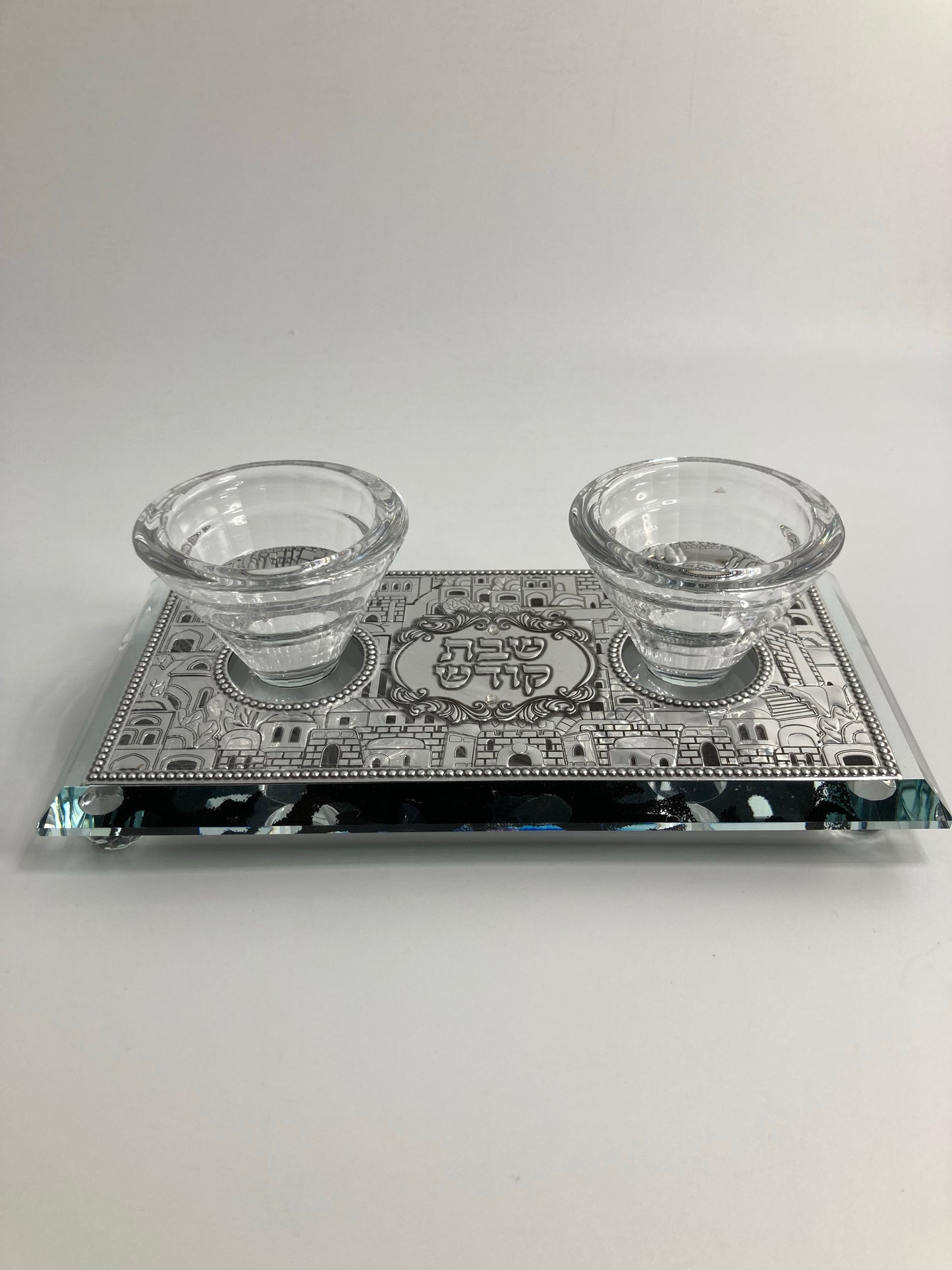 Crystal Candlesticks 19x10 cm- Candle Lighting